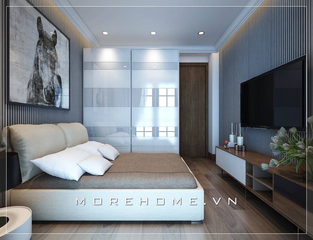 Săn đón mẫu thiết kế nội thất phòng ngủ nhà phố đẹp, tiện nghi